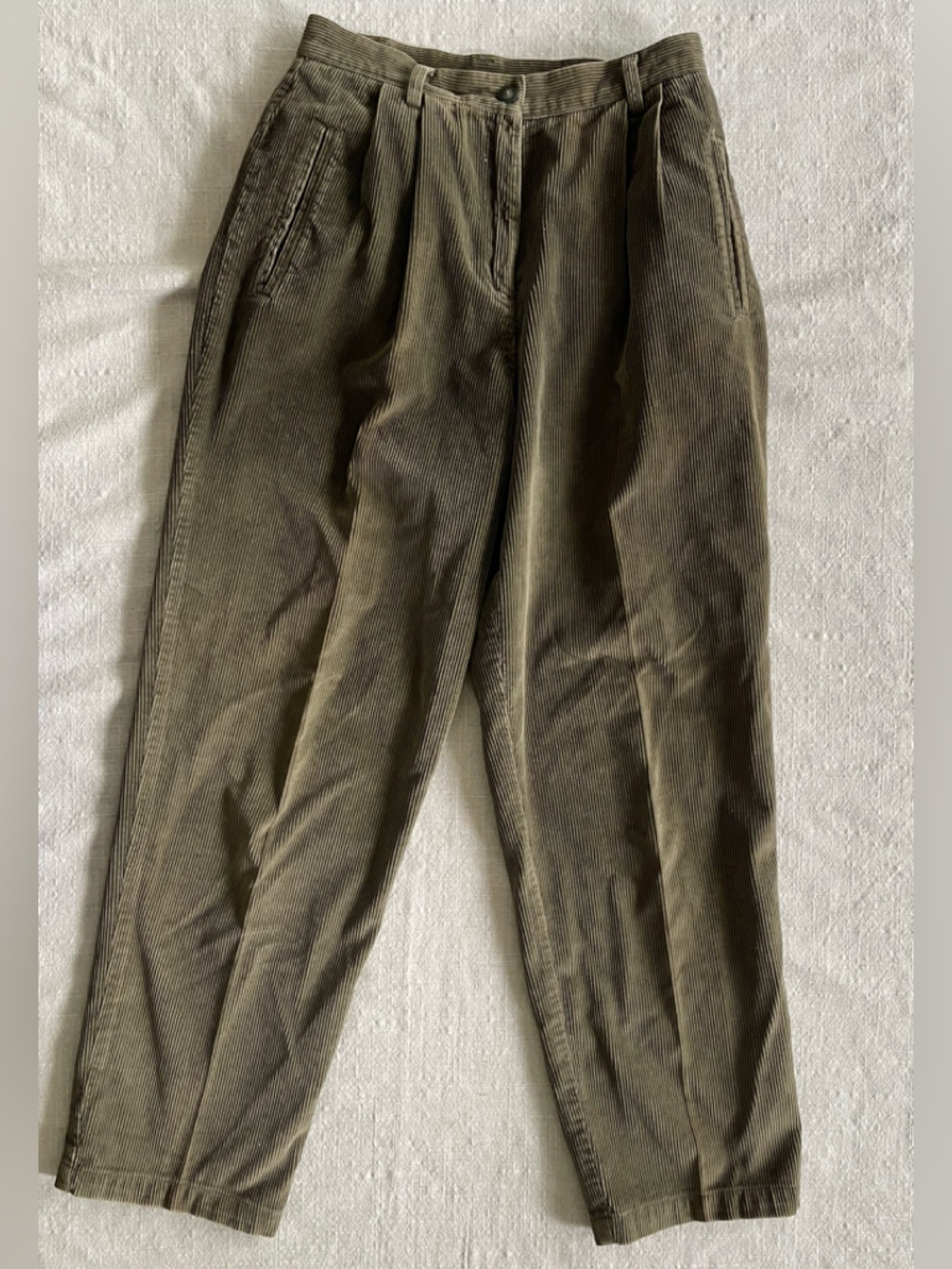 Liz Claiborne Cotton Corduroy Trousers